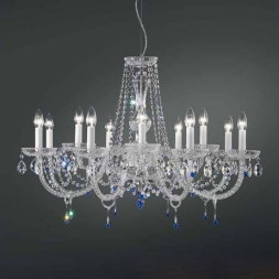 Люстра Italamp 236/8+4 Transp. / C / SW Elements