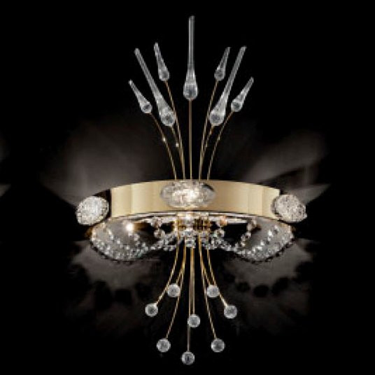 Настенный светильник IDL Elegance 431/3A Gold