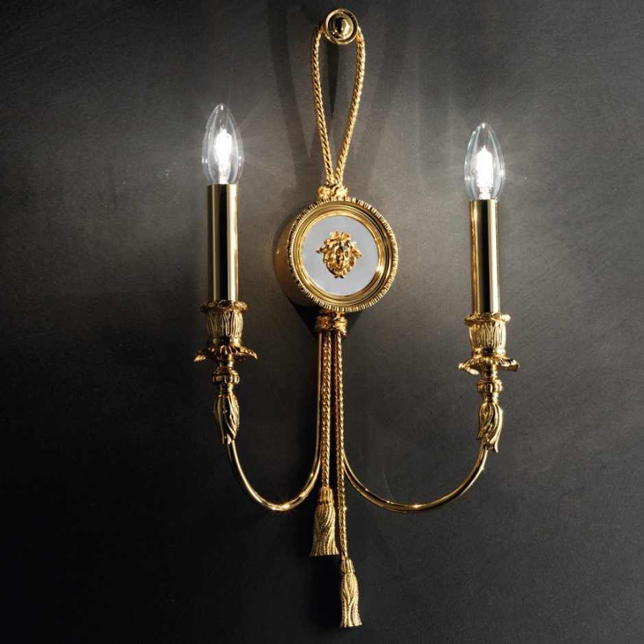 Бра Masiero Brass &amp; spots VE 1071 A2