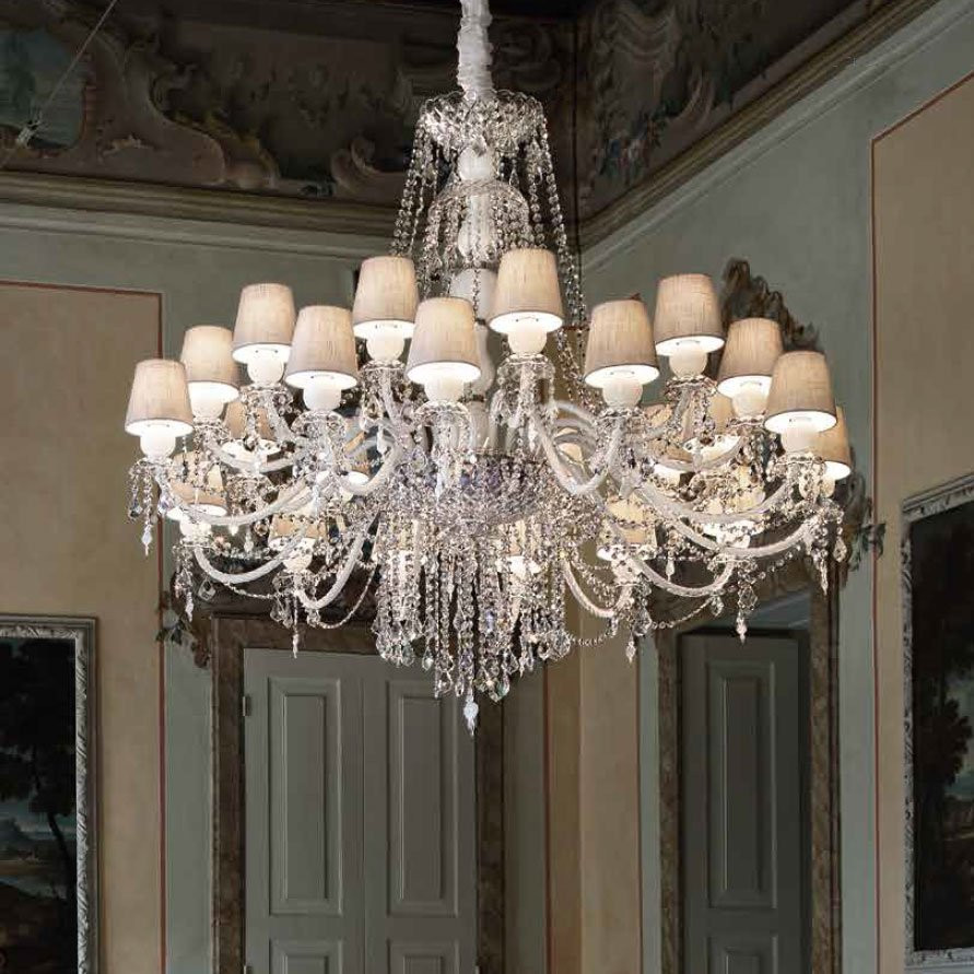 Люстра Sylcom Michiel 670/12+12 K BL