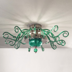 Потолочный светильник Euroluce Yncanto PL8 Green