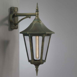 Настенный уличный светильник Garden Light Esagonale 94071/C SO