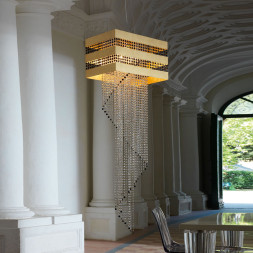 Подвесной светильник Euroluce Hydra Superlux S5 150 Gold