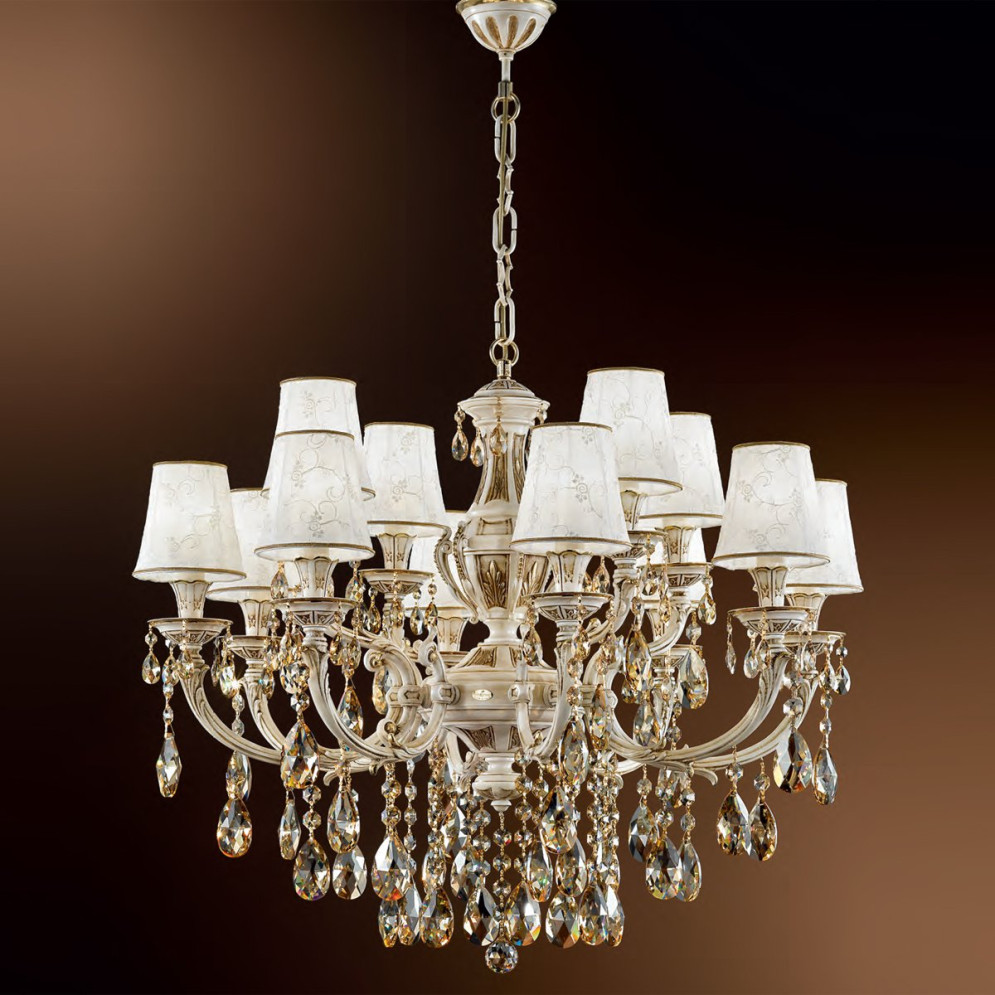 Люстра Possoni 888/8+4-PZ-GS -091