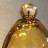 Настенный светильник Euroluce Abstract AP1/3 gold Amber