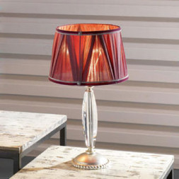 Настольная лампа Euroluce Florentia LP1 Silver