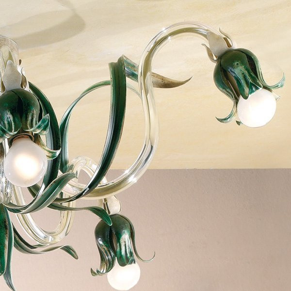 Потолочная люстра Passeri International Fantasia PL 7010/6 Dec. 075