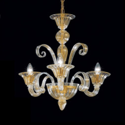 Люстра Vetri Lamp 993/3 Oro 24Kt