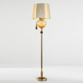 Торшер Euroluce Orfeo PT1 gold Amber