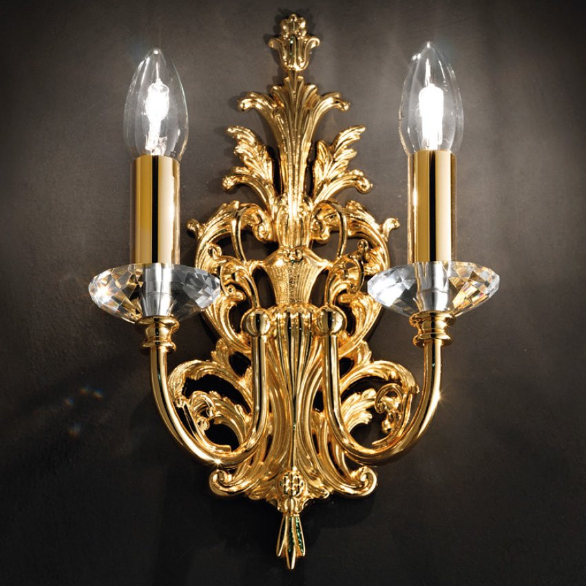 Бра Masiero Brass &amp; spots VE 1073 A2