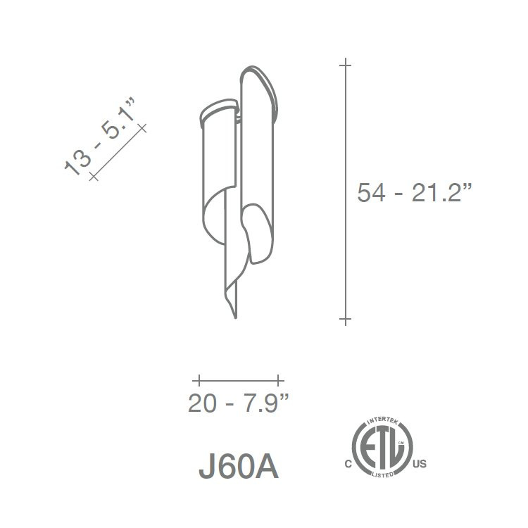 Бра Terzani Stream J60A E7 C8