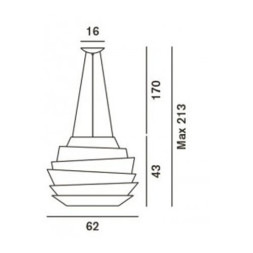 Подвесной светильник Foscarini Le Soleil 181007-80