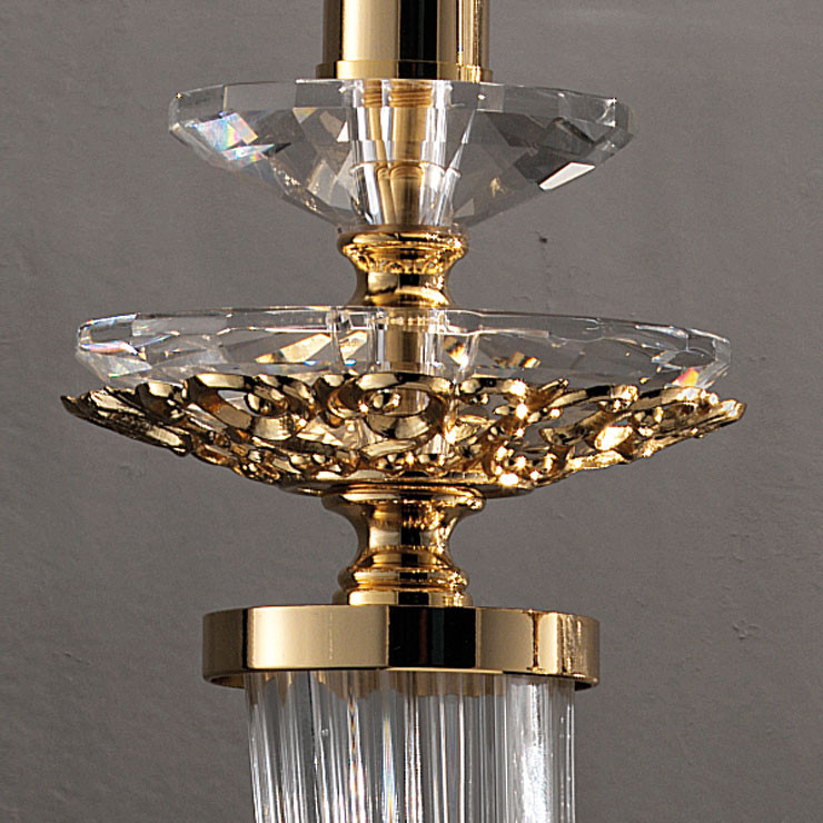 Бра Euroluce Atalia A5 53 gold Clear