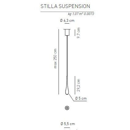 Подвесной светильник Axo Light Stilla E 2 100 1 04 1 2