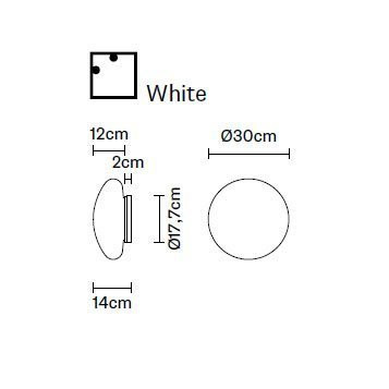 Настенно-потолочный светильник Fabbian Lumi F07 G09 01
