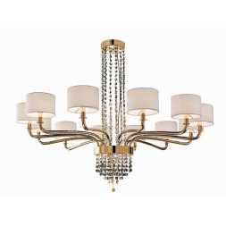 Потолочная люстра Beby Group Butterfly 0191B01 Light gold 624 SW Silver Night