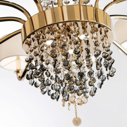 Потолочная люстра Beby Group Butterfly 0191B01 Light gold 624 SW Silver Night