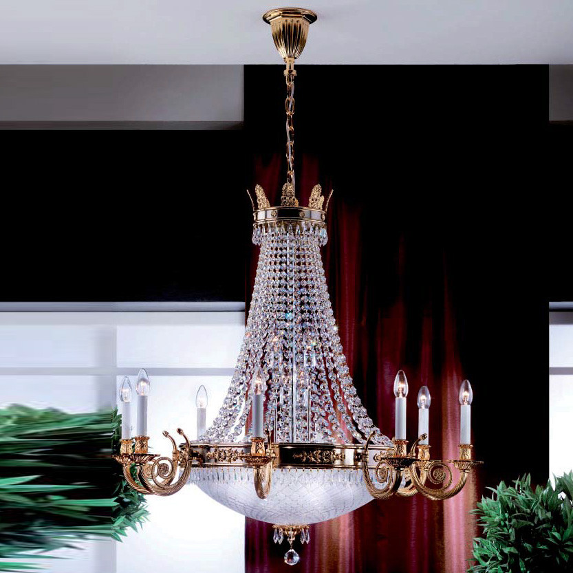 Люстра Orion LU 2386/8+8+4/100 gold