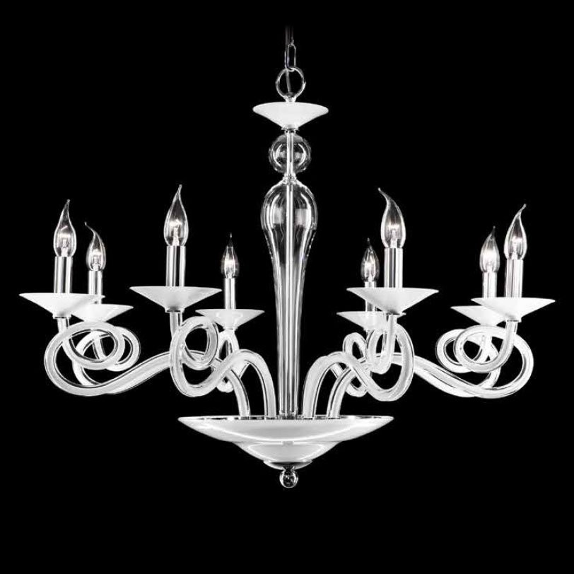 Люстра Renzo Del Ventisette Contemporary L 14334/8 DEC. CROMO