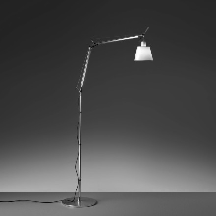 Торшер Artemide Tolomeo basculante terra satin diffuser 180 A012820 + A014000 + 0947020A