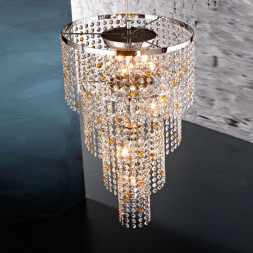 Подвесной светильник Euroluce Stars S11 silver C COLLECTION amber