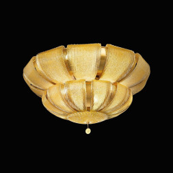 Потолочный светильник Beby Group Milano Deco 8010Q01 Light gold Amber