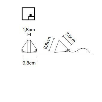 Настольная лампа Fabbian Tripla F41 B01 76