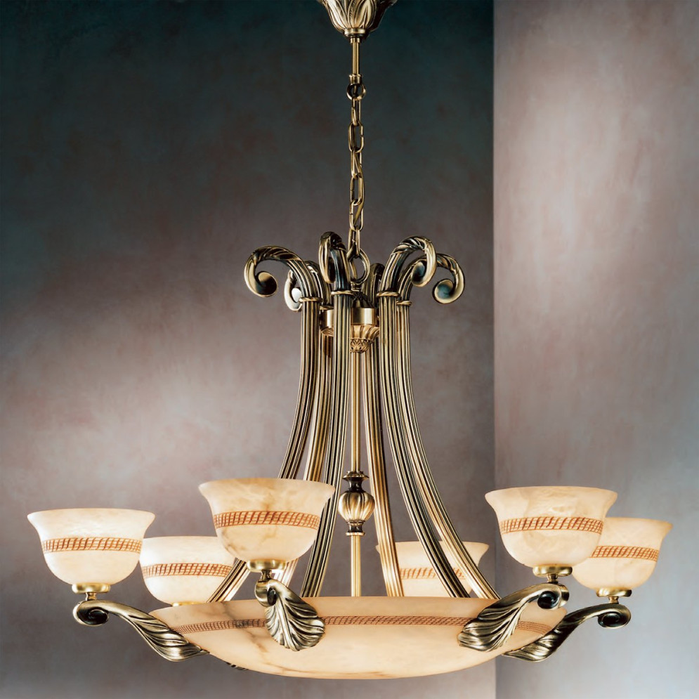 Люстра Possoni Alabastro 2500/6+6 -008