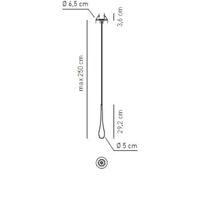 Подвесной светильник Axo Light Stilla E 2 100 4 07 1 3