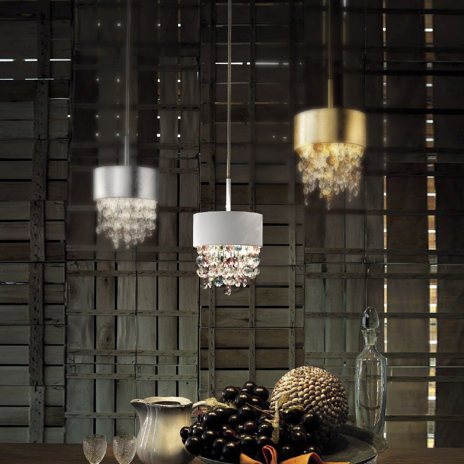 Подвесной светильник Masiero Ola S2 15 V95 / Color crystal