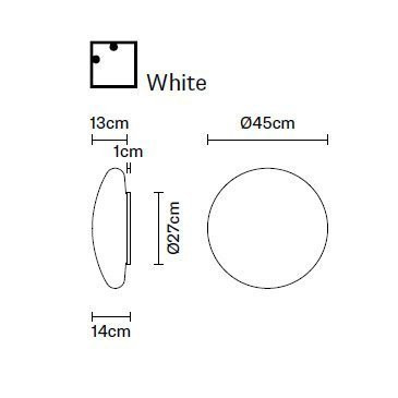 Настенно-потолочный светильник Fabbian Lumi F07 G13 01