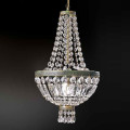 Подвесной светильник Beby Group Empire 1000/1 Green Gold CUT CRYSTAL