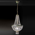 Подвесной светильник Beby Group Empire 1000/1 Green Gold CUT CRYSTAL