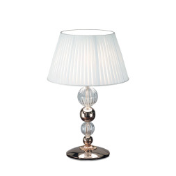 Настольная лампа IDL Vanity 585/1L black nickel white