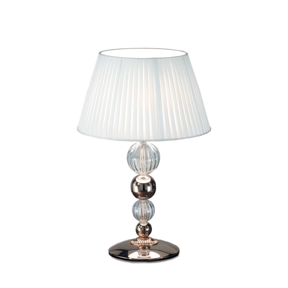 Настольная лампа IDL Vanity 585/1L black nickel white
