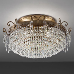 Потолочный светильник Masiero Glasse PL8 G01 Swarovski elements