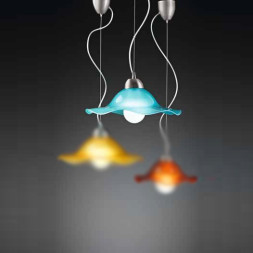 Подвесной светильник Vetri Lamp 1135/38 Azzurro