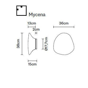 Настенно-потолочный светильник Fabbian Lumi F07 G17 01