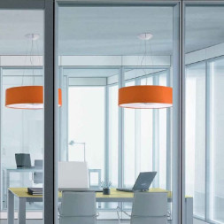 Подвесной светильник Axo Light Skin SP SKI 070 Arancio/Bianco SPSKI070E27ARBC