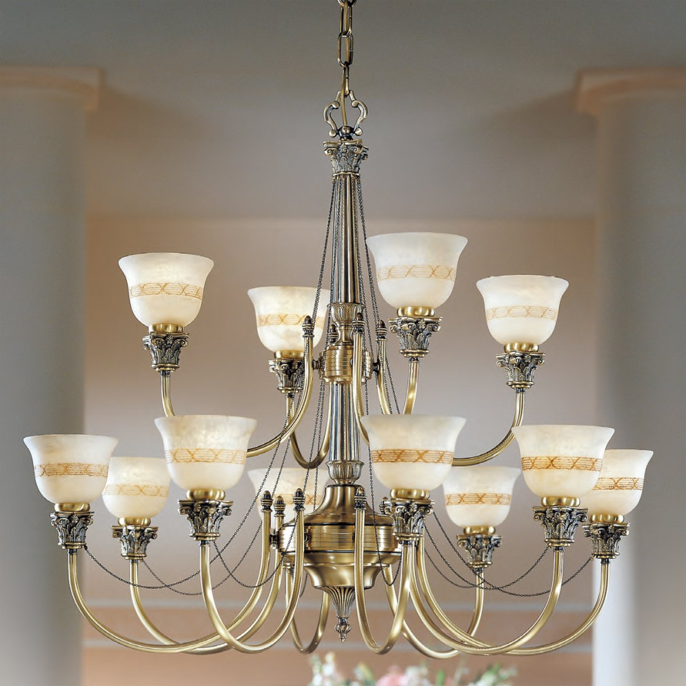 Люстра Possoni Alabastro 27089/8+4 -008