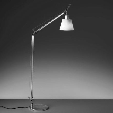 Торшер Artemide Tolomeo basculante lettura satin diffuser A014900 + A014610