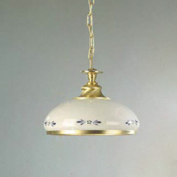 Подвесной светильник Orion HL 6-1342 MS-matt/Kette/420 opal-blau/MS