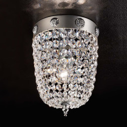 Потолочный светильник Masiero Elegantia PL1 G04-G06 Swarovski elements