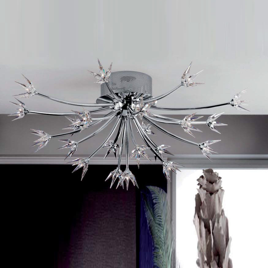 Потолочная люстра Orion DLU 2390/21 chrom