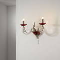 Бра Euroluce Lyra A2 Silver Antique rose