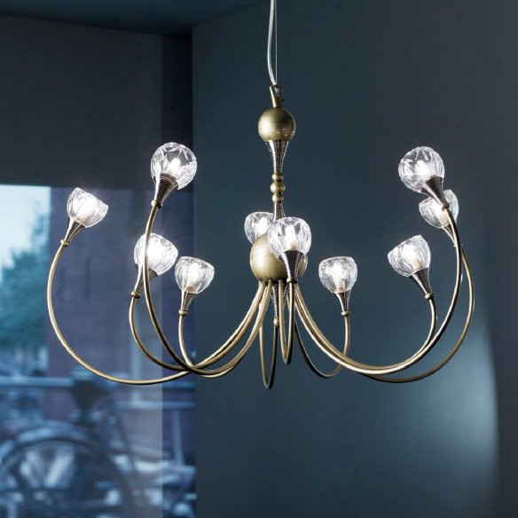 Люстра Masca Parfum 1867/10 Ottone nichel