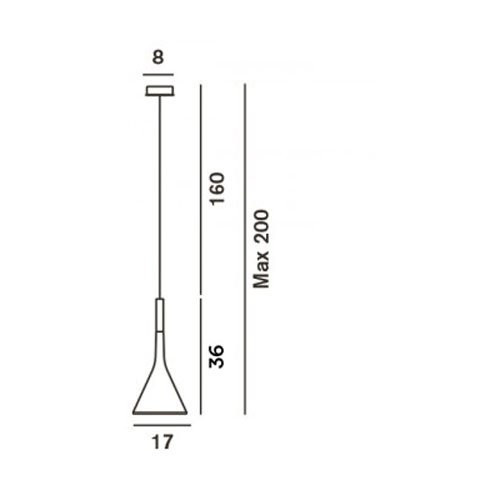 Подвесной светильник Foscarini Aplomb 195007L/3-10