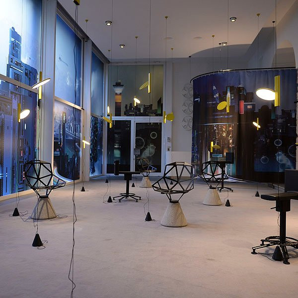 Подвесной светильник Flos OK Yellow F4640019