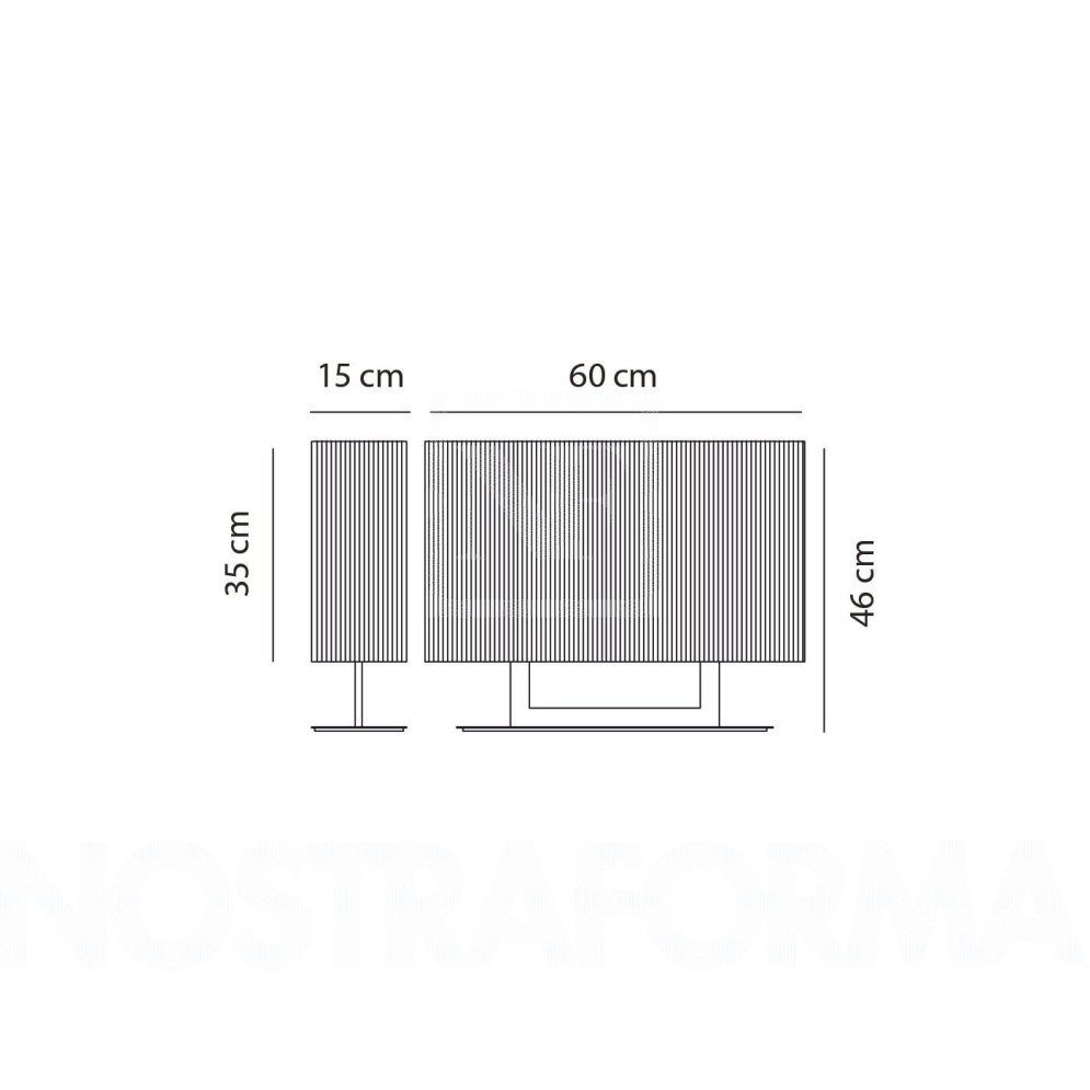 Настольная лампа AxoLight LT CLAVI G Tabacco LTCLAVIGTACRE27