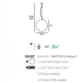 Подвесной светильник Linea Light Oh! 10107
